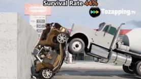 Tozapping.tv Prueba de Choque de SUV a 30 MPH Revelación de Medidas de Impacto y Seguridad