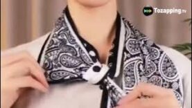 Tozapping.tv cómo atar pañuelos de mujer al cuello estilos elegantes y fáciles paso a paso
