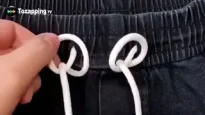 Tozapping.tv Cómo volver a pasar el cordón de un pantalón fácilmente